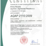 Certyfikat-AQAP-2110-2009